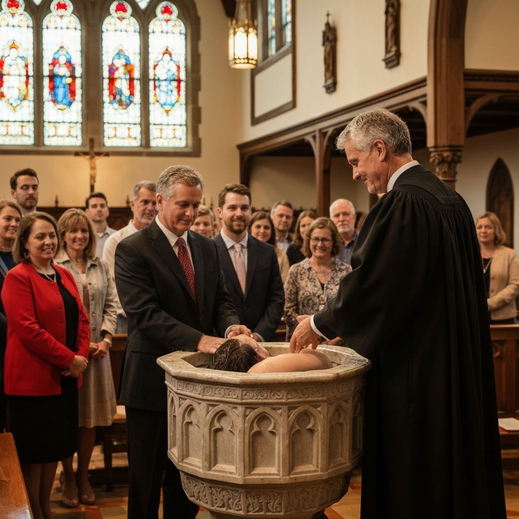 Baptism ceremony